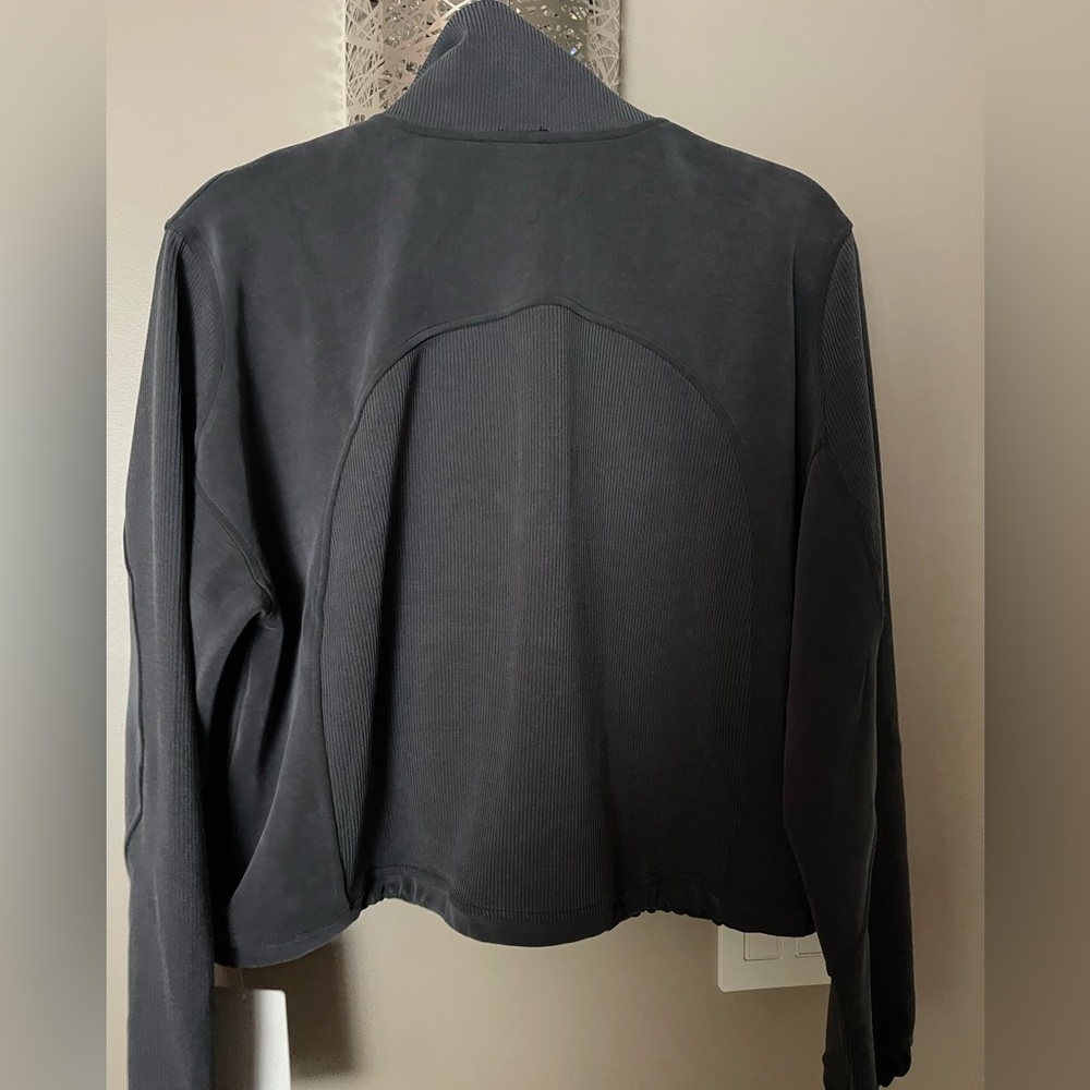 Lululemon Brushed Softstreme Ribbed Half Zip - Picture 3 of 5